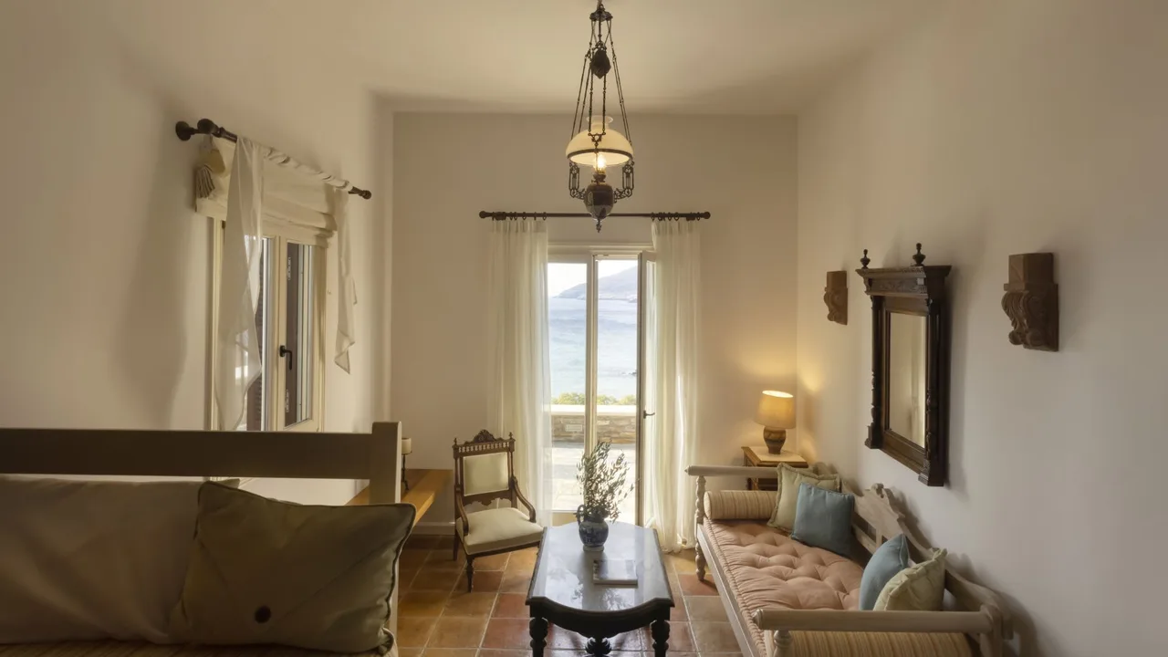 Stylish Andros Beach House Veranda Dreams photo 4