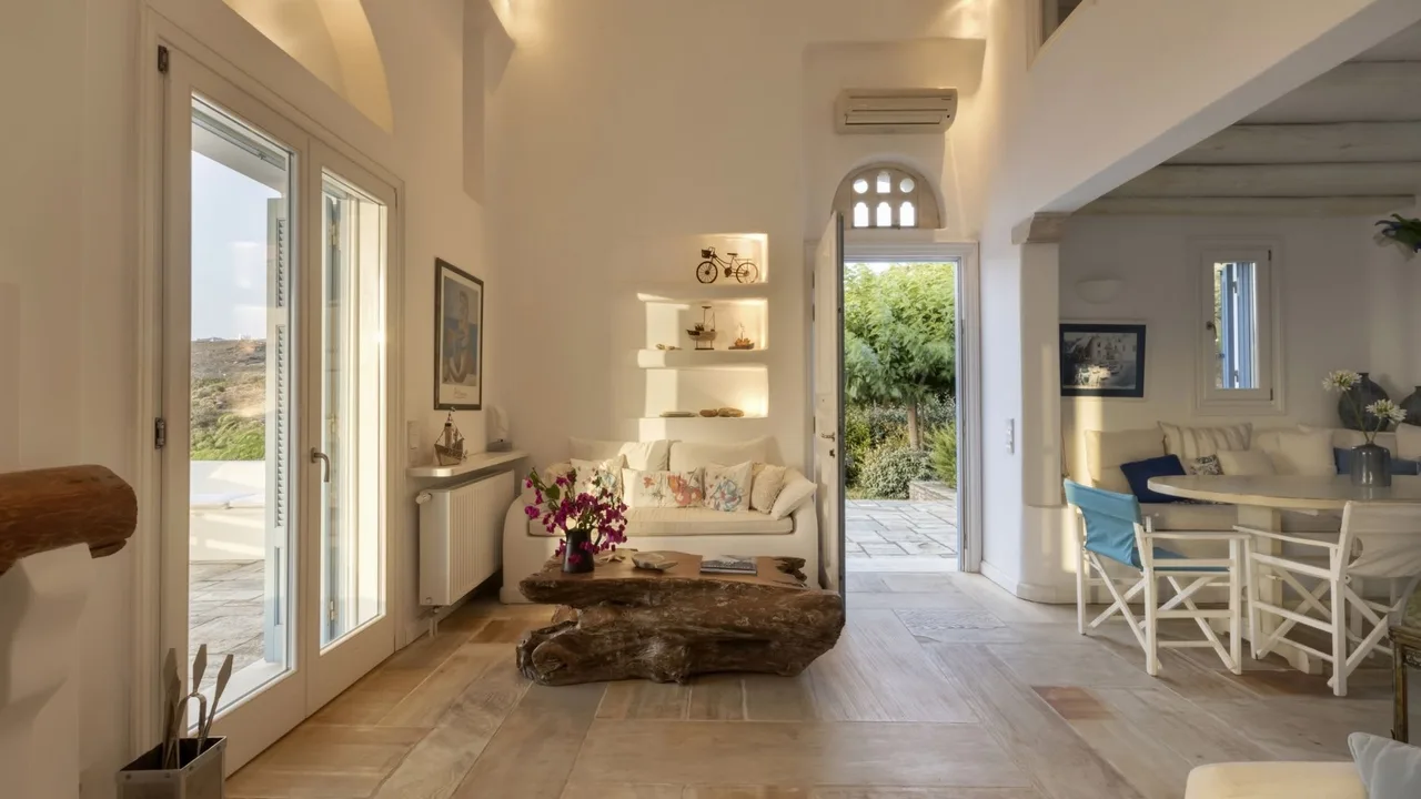 Andros Villa With Direct Beachside Strolls photo 5
