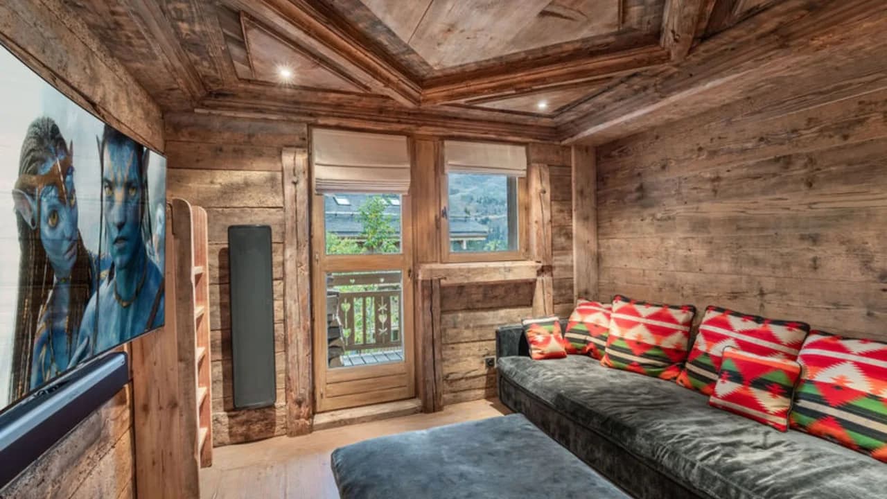 Savoyard-Inspired Living with Cozy Fireplace photo 3