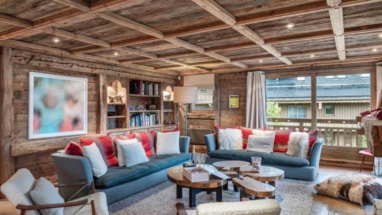 Savoyard-Inspired Living with Cozy Fireplace photo 4