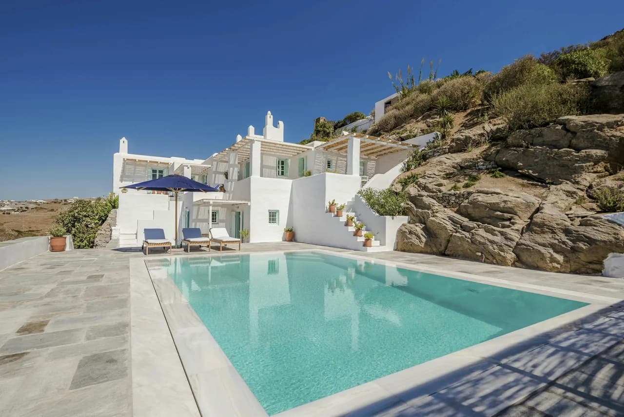 Sea Breeze Mykonos Luxury Villa 6BR Private Pool