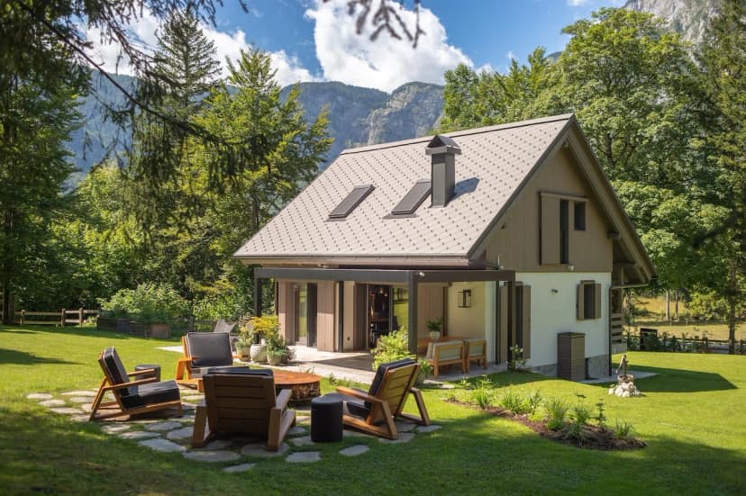 Jacuzzi Luxury Chalet in Radovljica