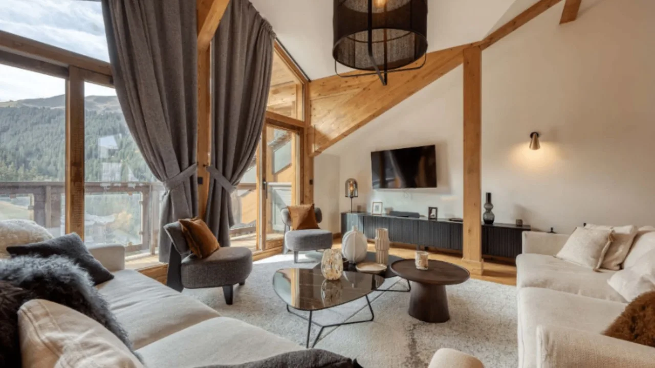 Modern Apartment With Direct Ski Access