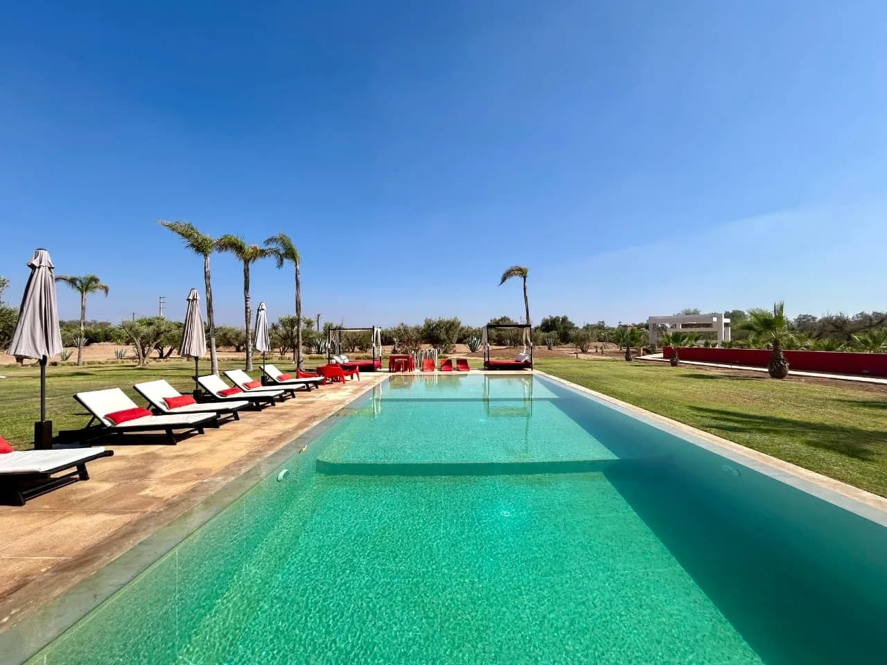 Two-Pool Villa with Tennis Court in Marrakech photo 2