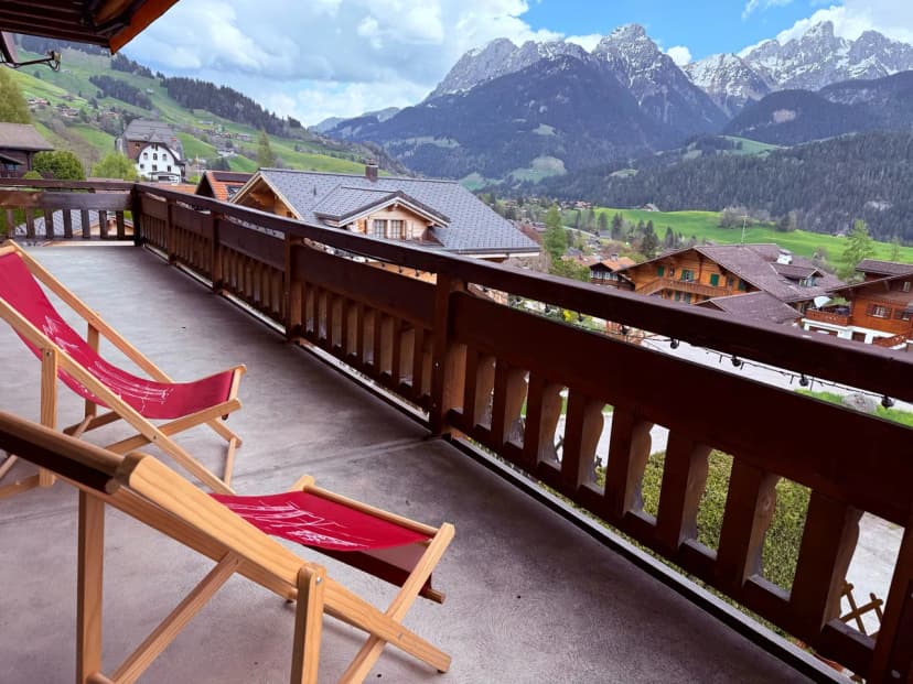 Modern 3 BR Duplex With Huge Panoramic Alps Views