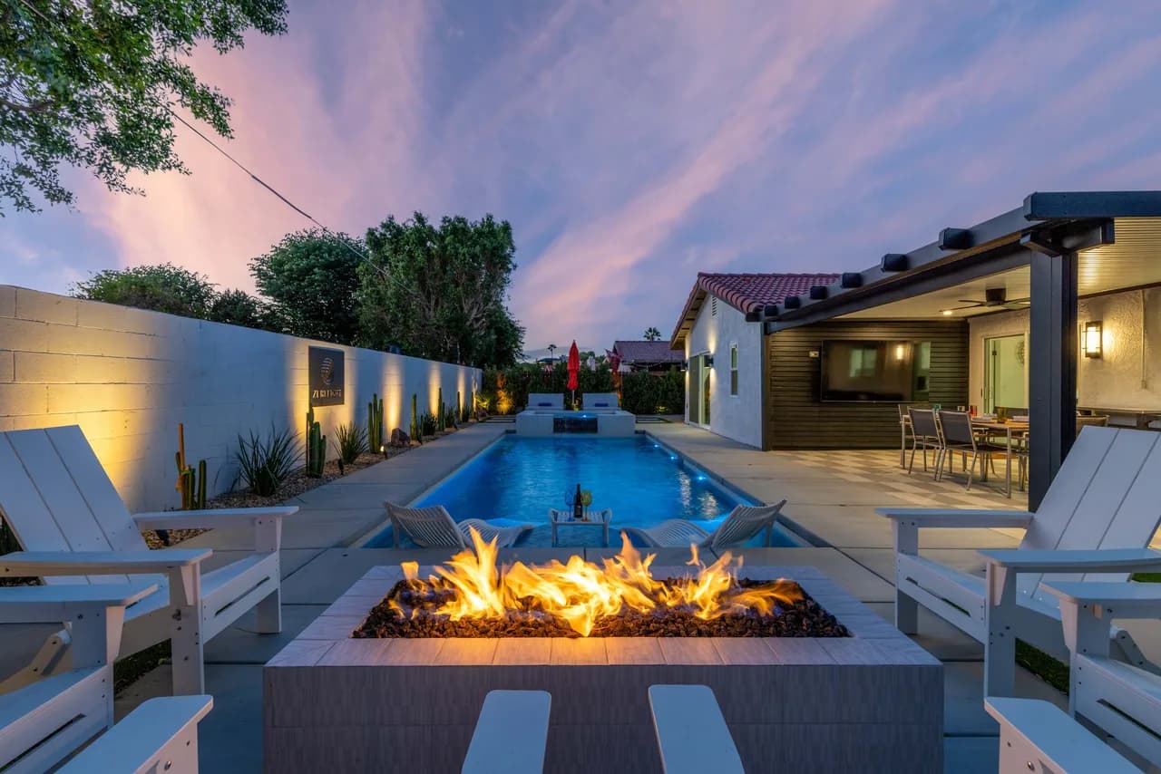 Saltwater Pool Villa in Bermuda Dunes California photo 3