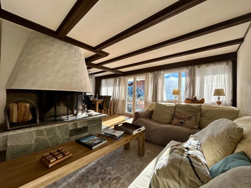 Alpine Chalet Nestled in the Heart of Gstaad