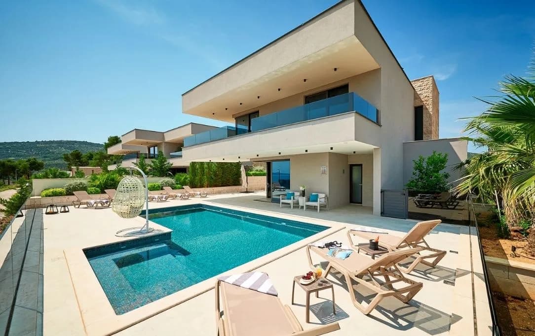 Stunning Villa Near Trogir Marina