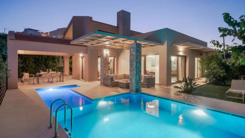 Exclusive Cretan Villa With Private Pool