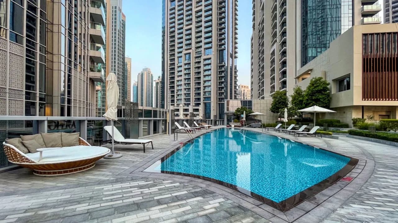 Panoramic Burj Khalifa Fountain Views photo 4