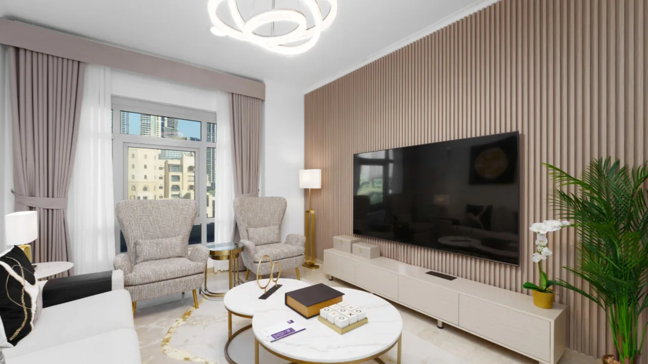 Panoramic Apt Villa With Burj Khalifa View photo 5