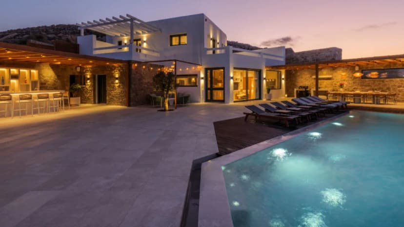 Scenic Villa in Kanalia With Pool