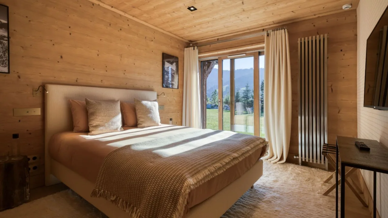 Serene Megève Retreat With Private Jacuzzi photo 3