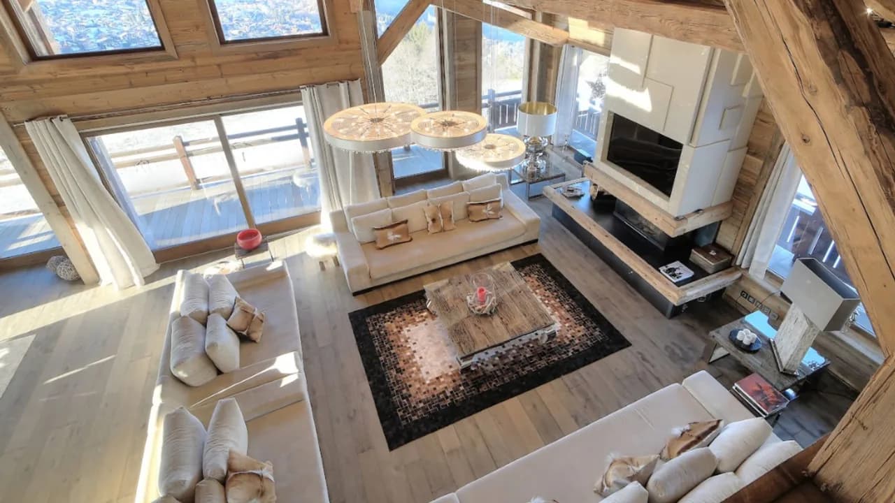Modern Chalet With Glass Walkway Feature photo 5