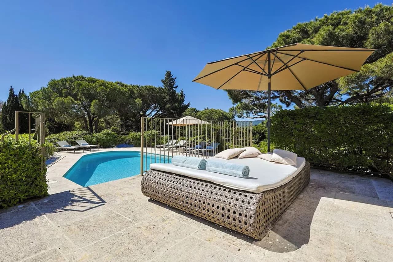 Luxurious Retreat Villa In Pampelonne