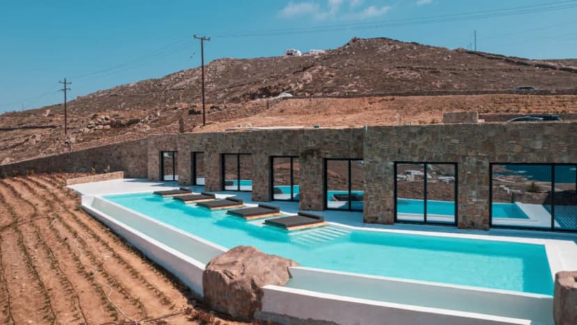 Glamorous Mykonos Villa With Sea View
