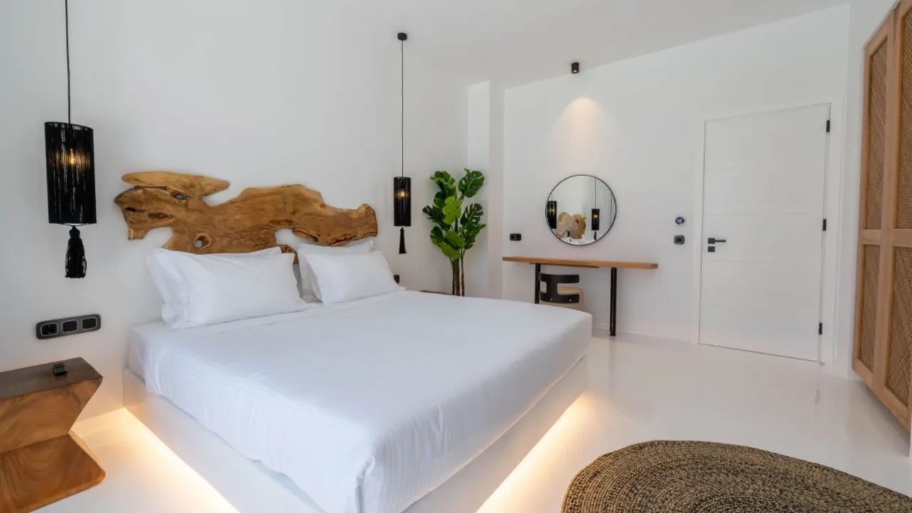 Glamorous Mykonos Villa With Sea View photo 3