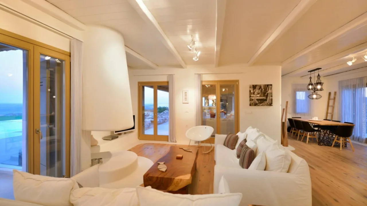 Cozy Mykonos Villa With Private Pool photo 2