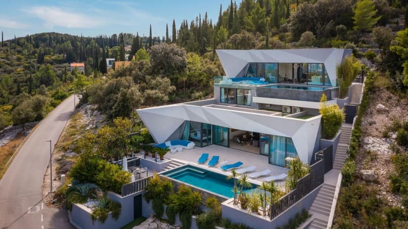 Stunning Seafront Villa in Korčula