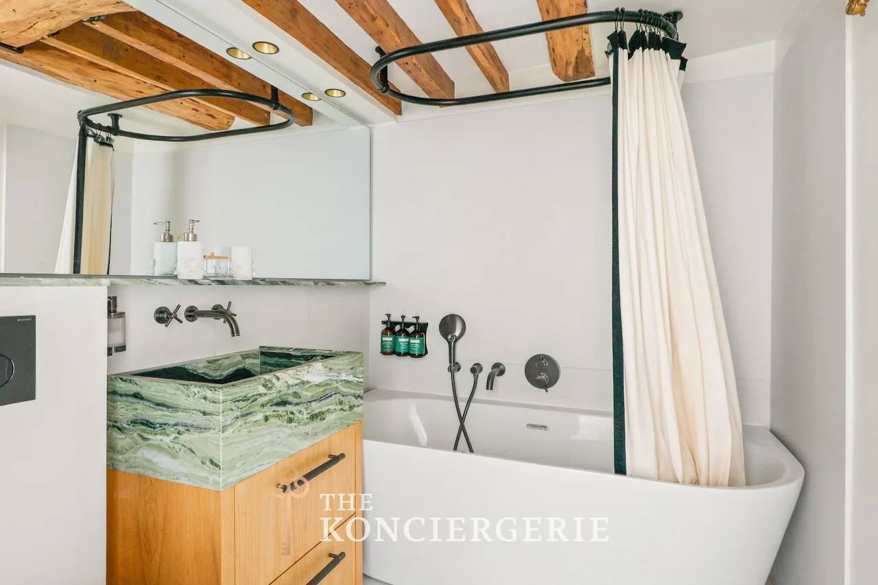 Air-Conditioned Two Bedroom Apartment in Paris photo 5