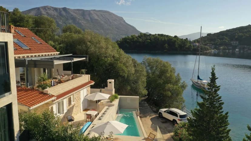 Korčula Bay Villa With Views