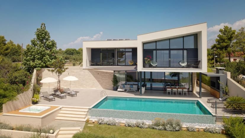 Elegant Beachfront Escape With Terrace