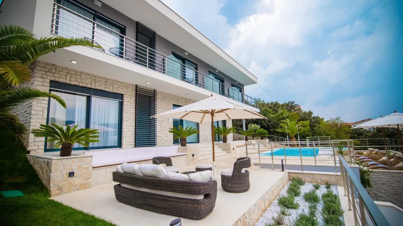 Relaxing Villa With Panoramic Adriatic Views photo 4