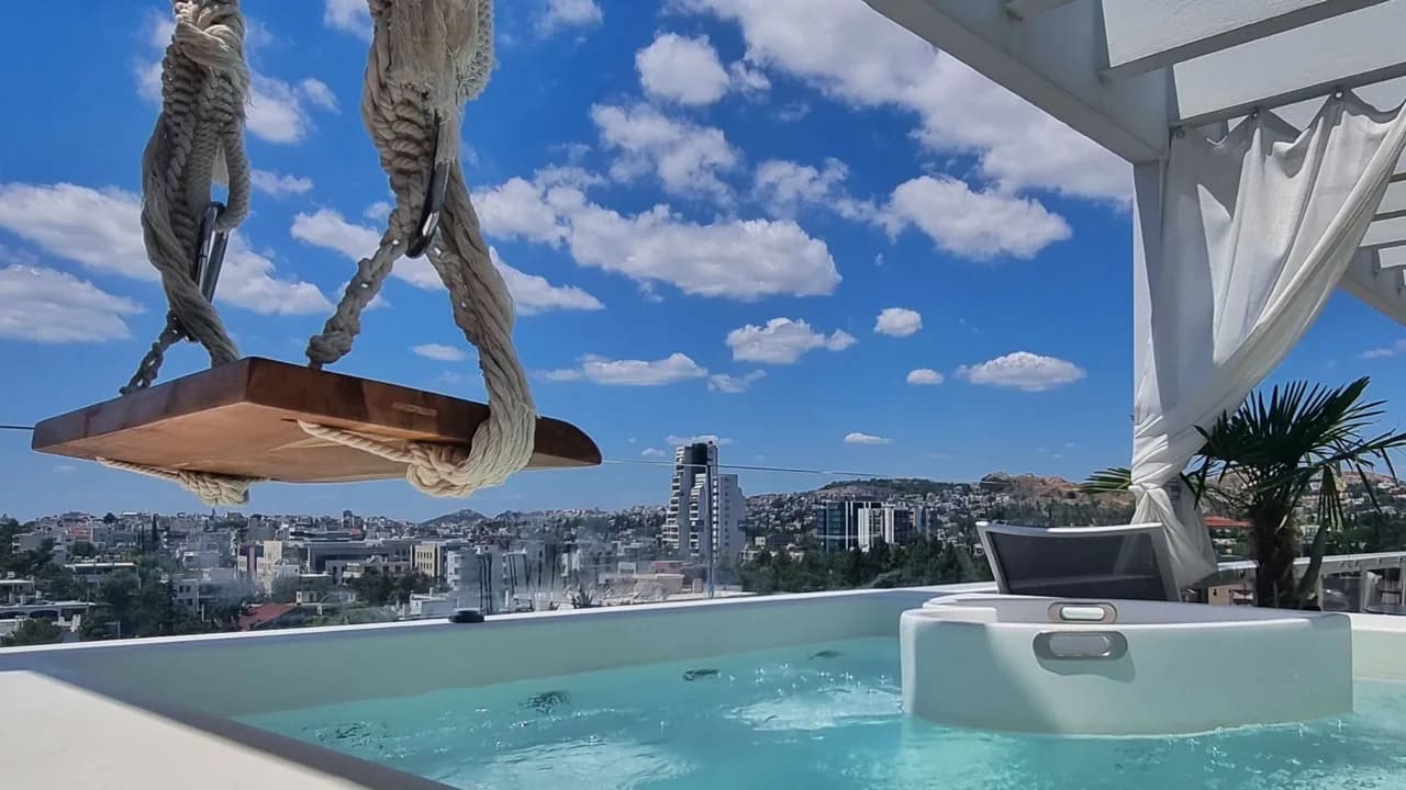 Grand Penthouse Overlooking Athens Skyline