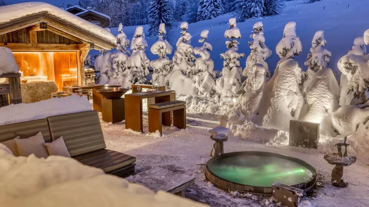 Secluded Mountain Escape in Megève photo 3