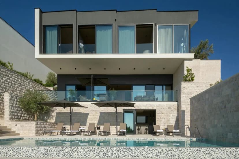 Secluded Modern Villa Near Dubrovnik Coast