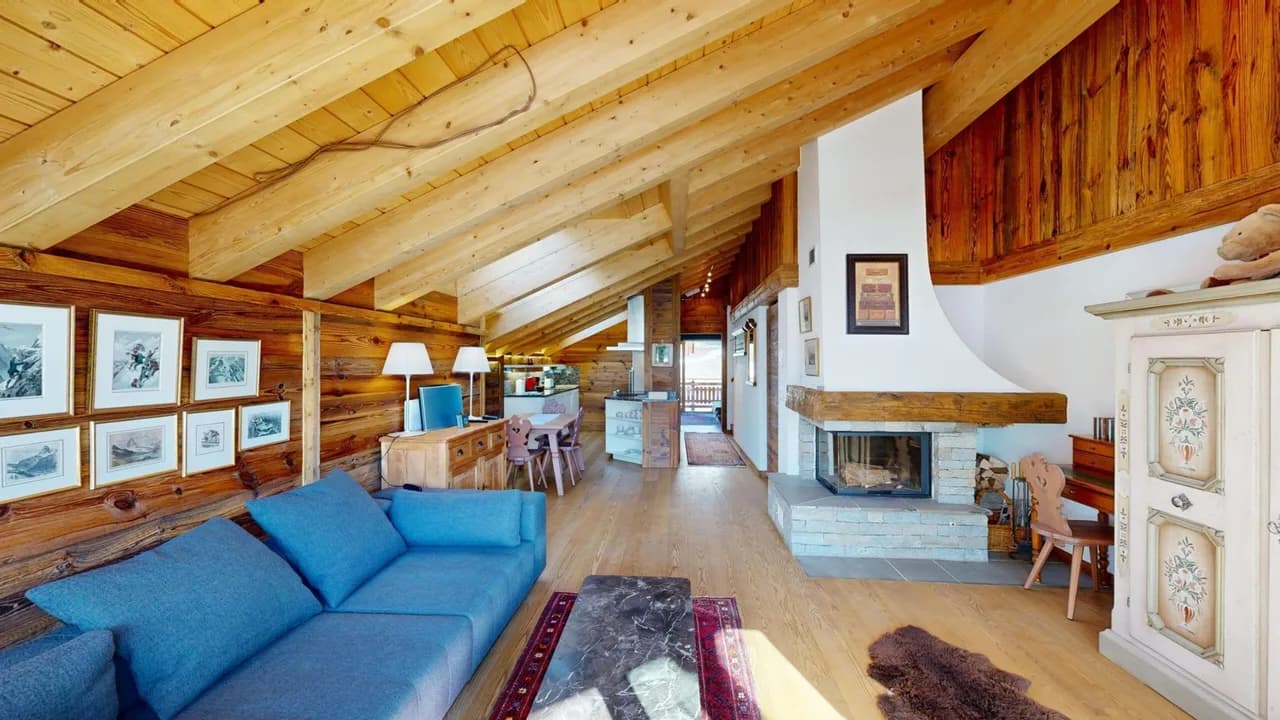 Chic Apartment With Spectacular Mountain Views in Zermatt