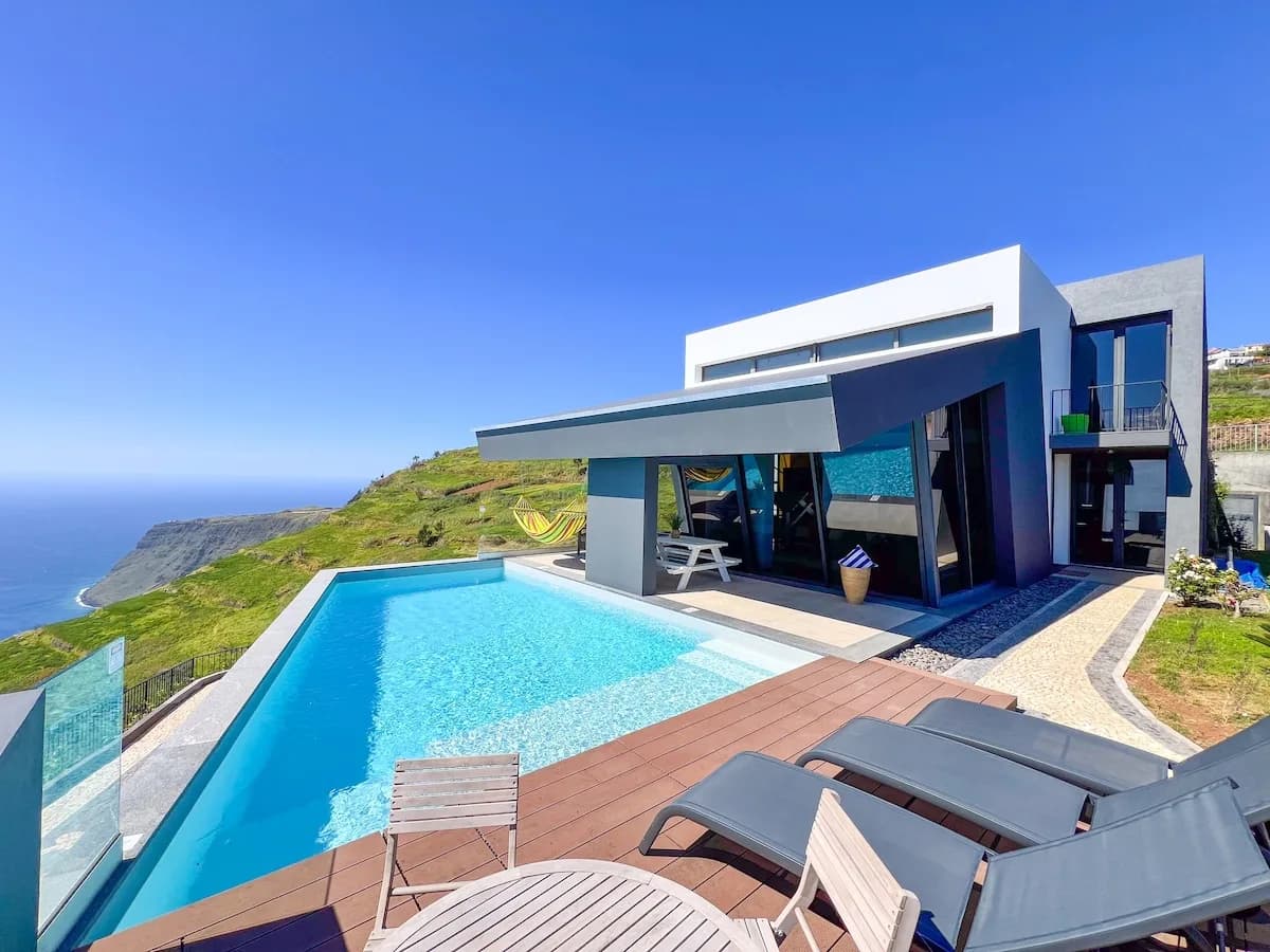Oceanfront Private Pool Villa in Madeira