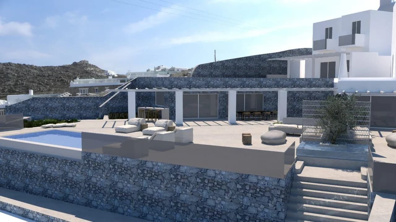 Spacious Retreat in Kanalia Mykonos