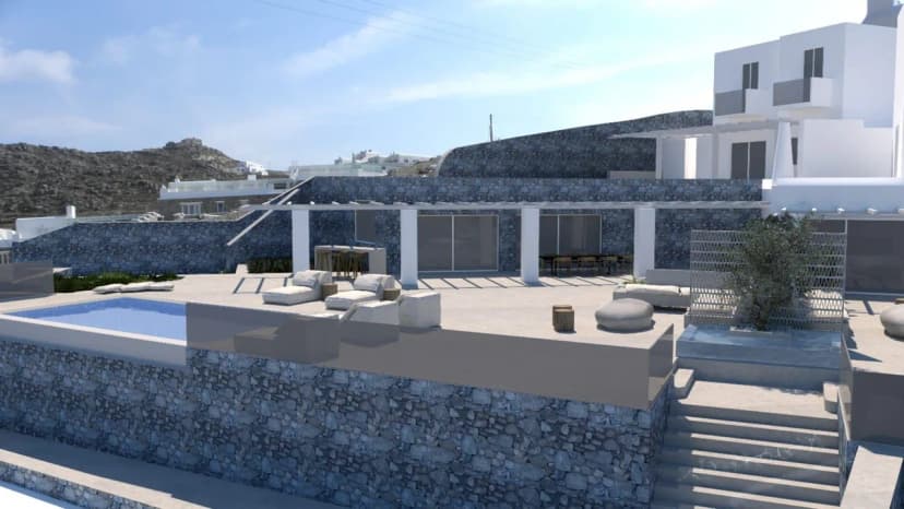 Spacious Retreat in Kanalia Mykonos