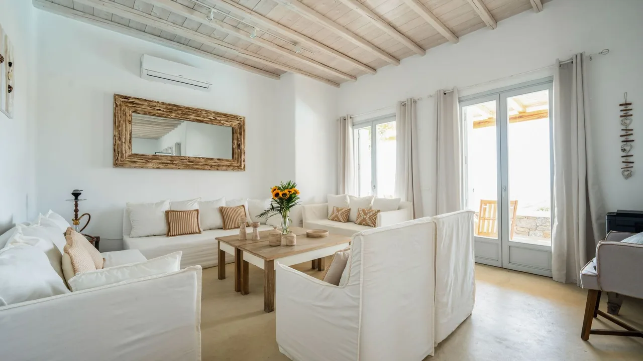 Serene Villa Near Kalafatis Beach photo 2
