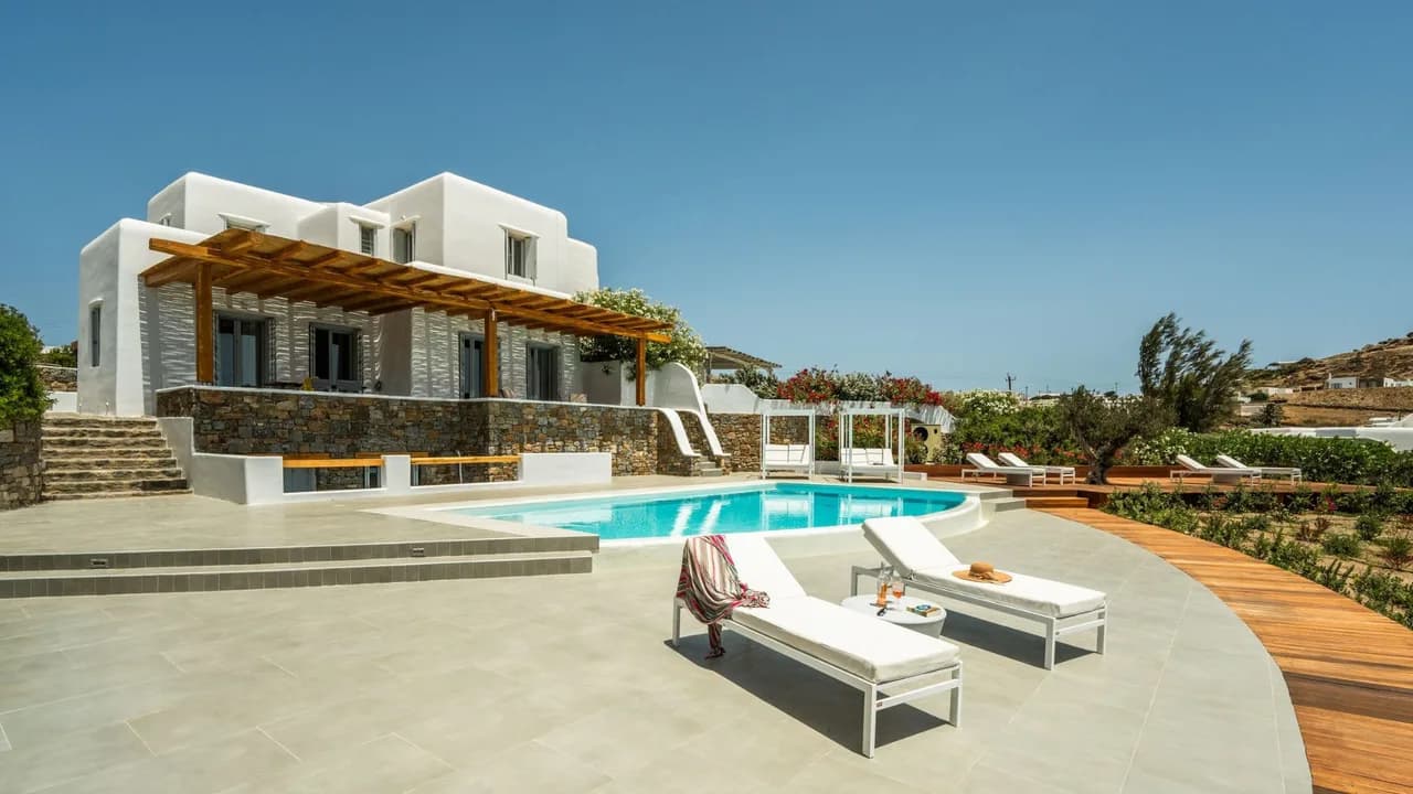Serene Villa Near Kalafatis Beach photo 4