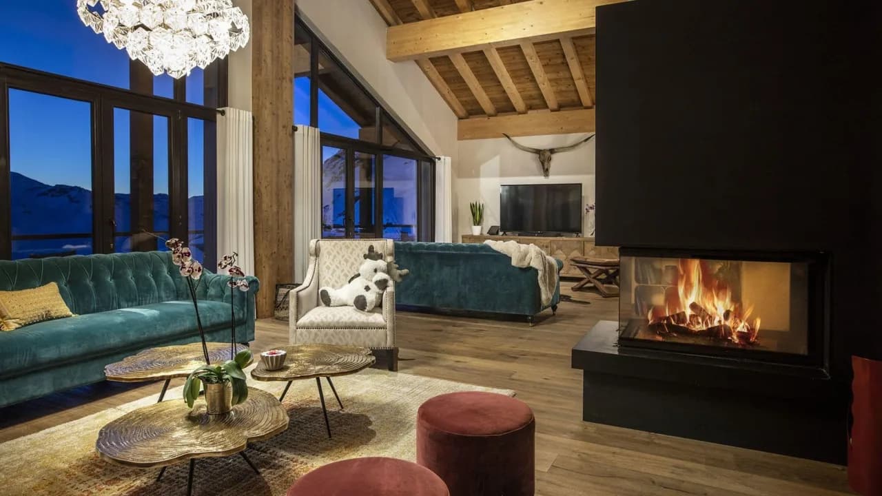 Glamorous Chalet With Cozy Fireplace photo 5