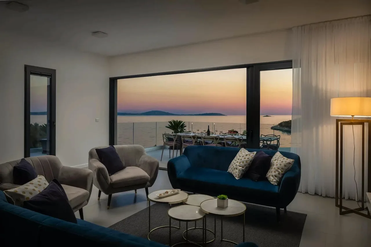 Modern Villa With Sea and Sunset Views photo 2