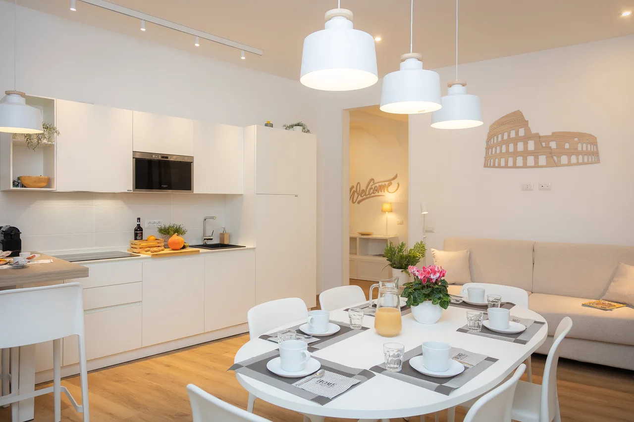 Elegant Three Bedroom Villa in Rome