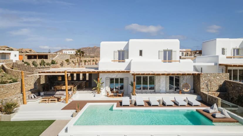 Stylish Mykonos Villa With Bbq