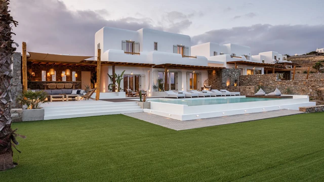 Stylish Mykonos Villa With Bbq photo 5