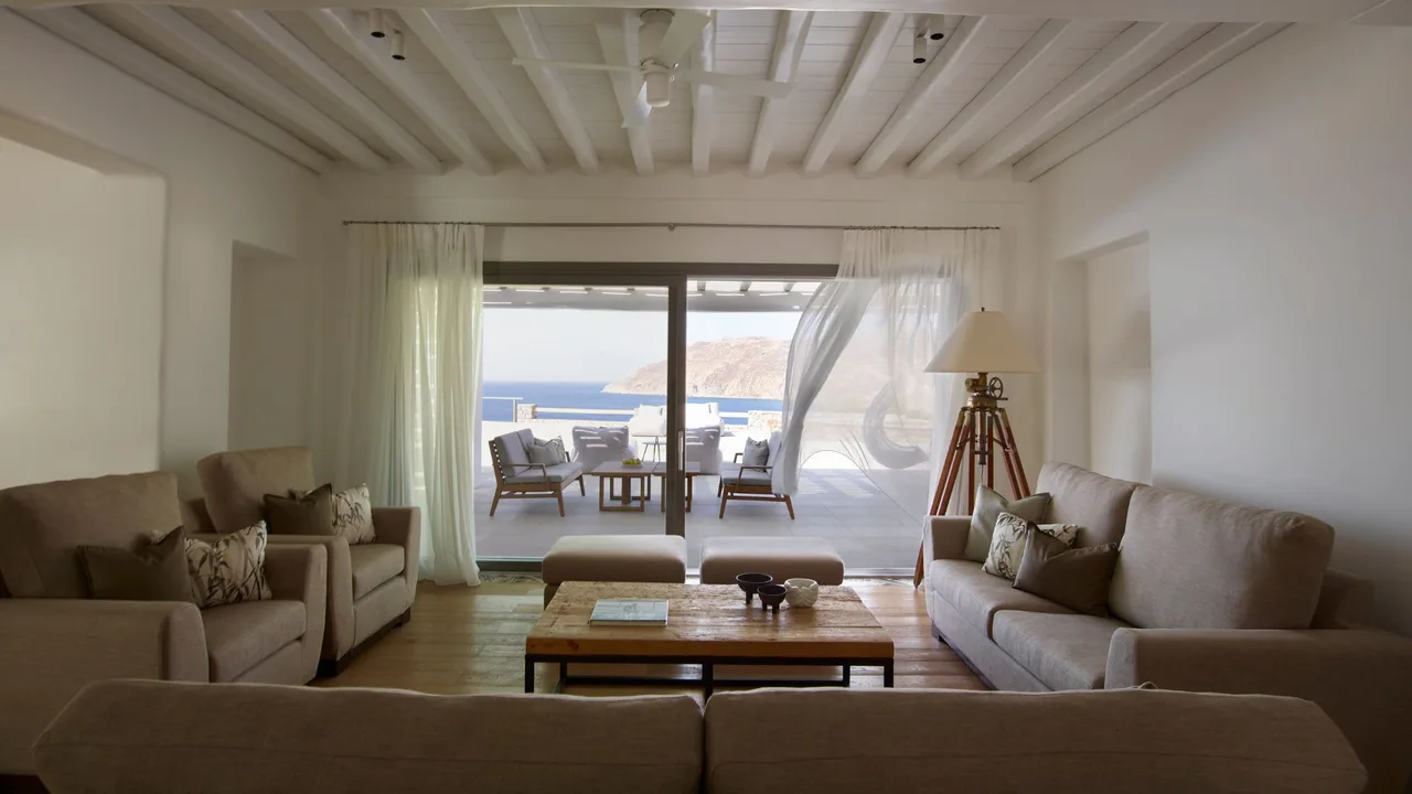 Designer Villa Overlooking Aegean Sea photo 2