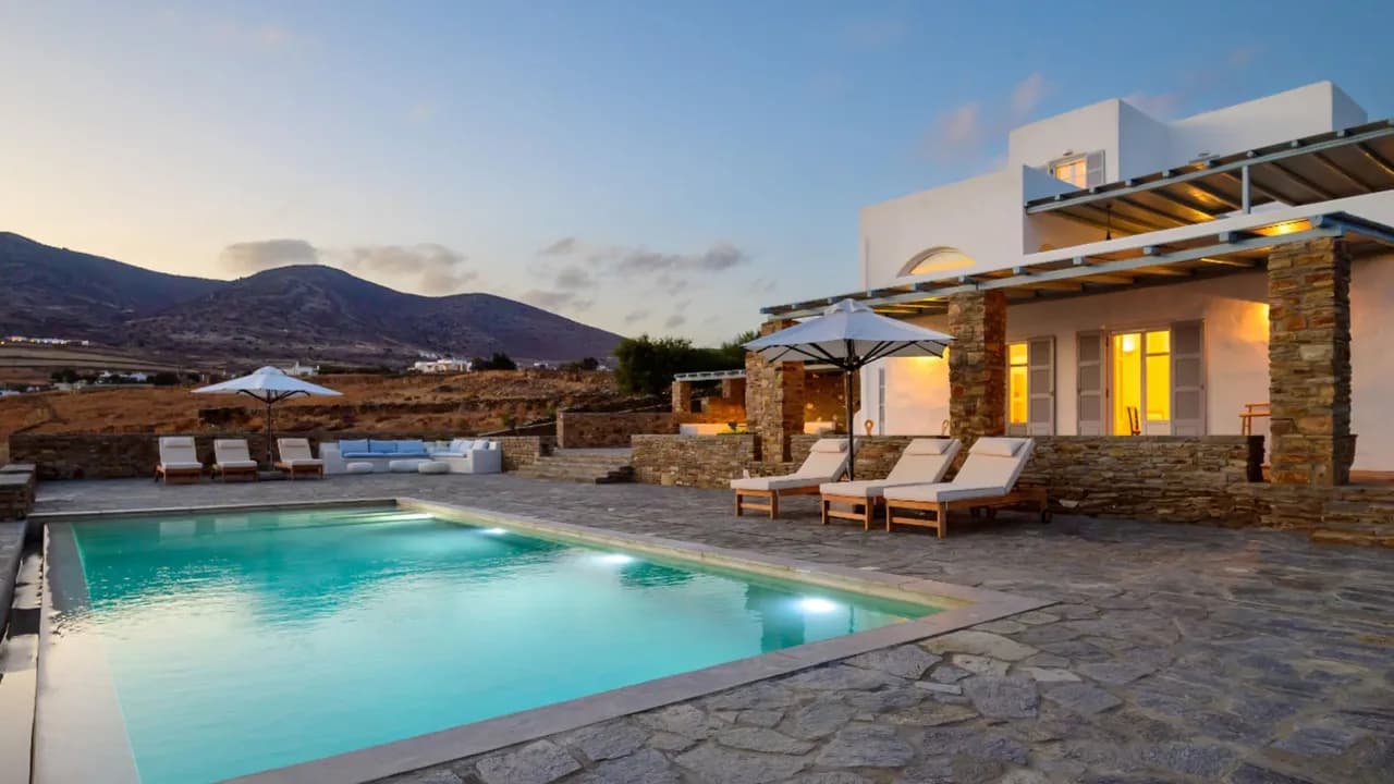 Paros Infinity Pool Retreat With Views photo 5
