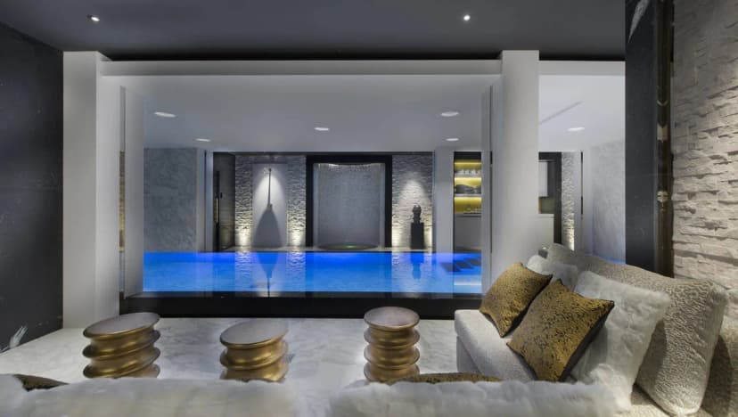 Elegant Mountain Escape With Indoor Pool
