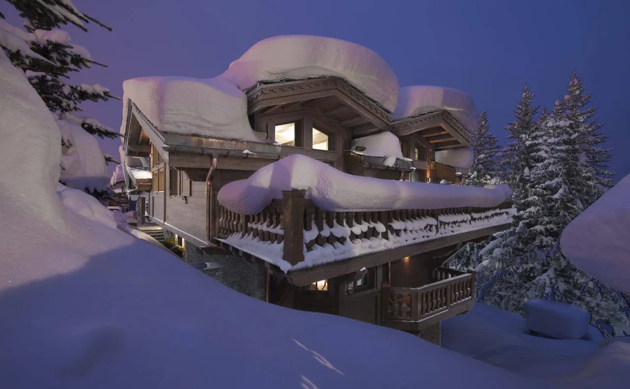 Elegant Mountain Escape With Indoor Pool photo 3