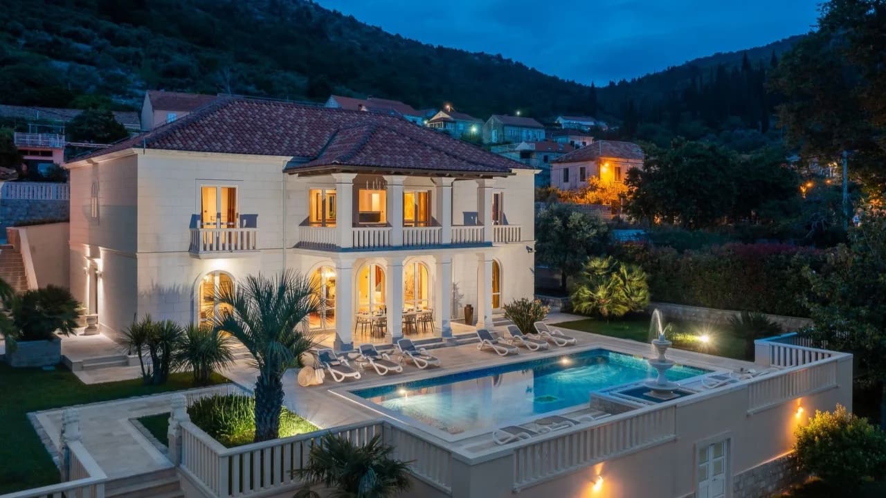 Designer Villa Overlooking Croatian Riviera