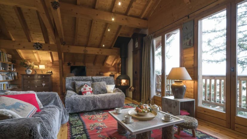 Rustic Dream in Courchevels Pines