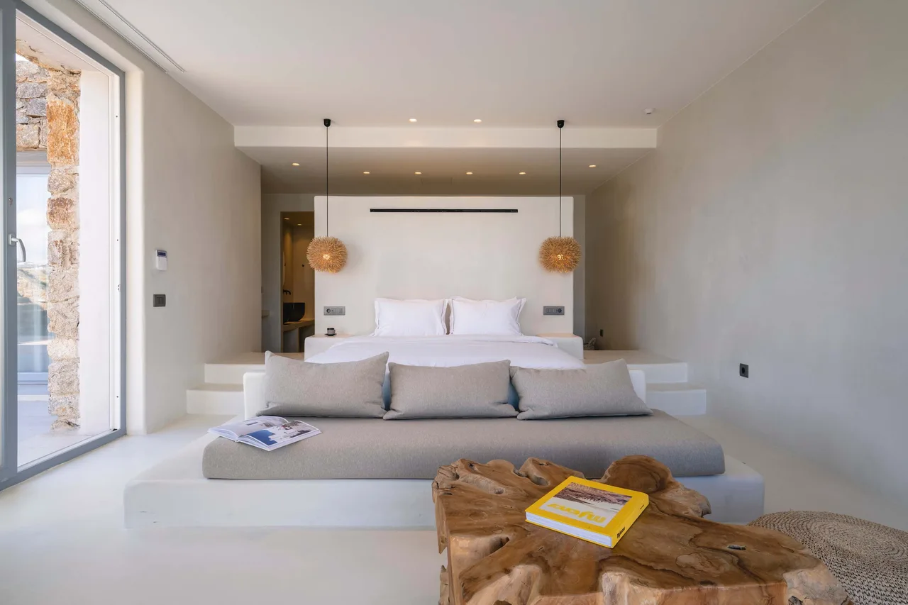 Elegant Villa Overlooking Mykonian Sea photo 3