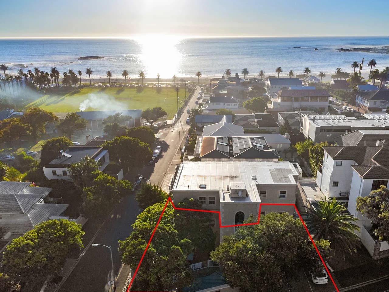 Beachfront Villa Steps from Camps Bay in Cape Town