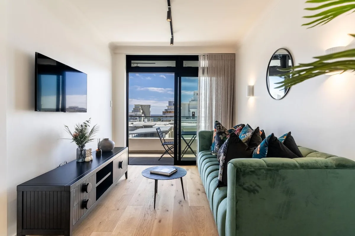 City View One-Bedroom Apartment in Sea Point